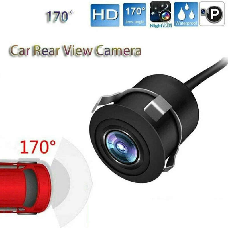 Waterproof HD License Plate Camera, Super Wide Angle Reverse View