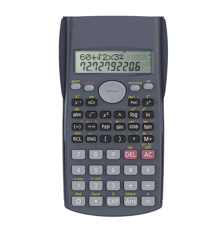 School Scientific Calculator With 240 Calculations Function