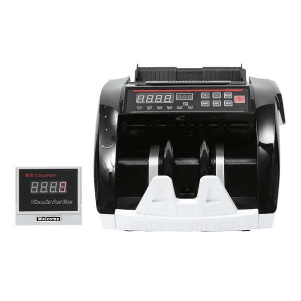 JG20375620 Automatic Detecting Money Counter With UV And Two LCD Display