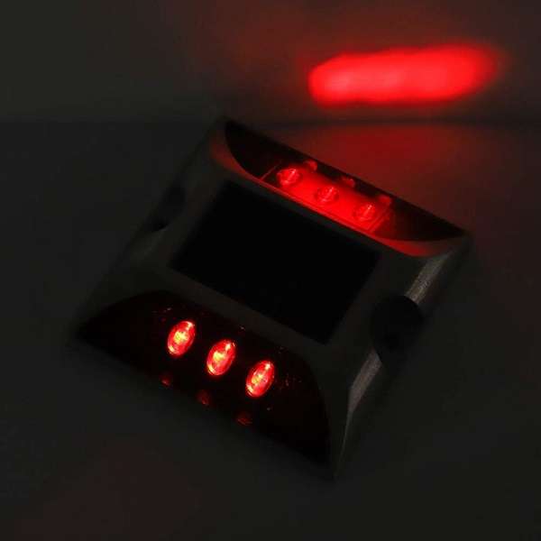JG689 Solar Aluminum LED Road Stud Yellow