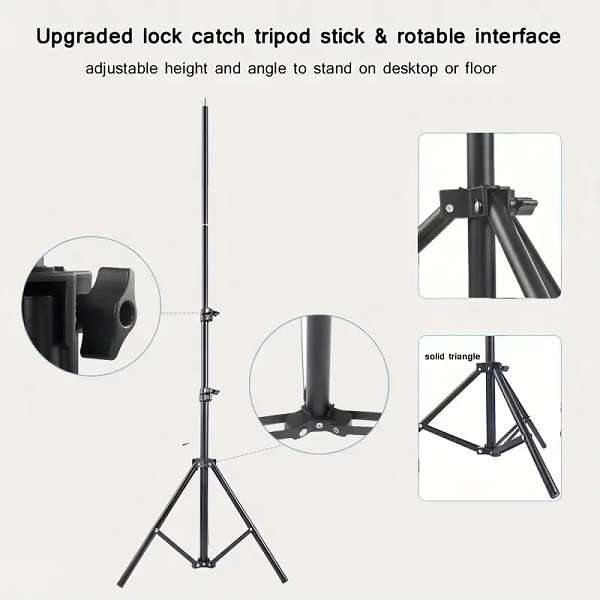 Aerbes AB-ZJ67 2.1M  Professional Ring Light Stand