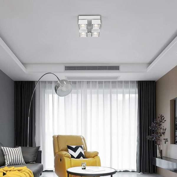 Aerbes AB-XD48 72W 4 Panel Spotlight With Wide Angle Positive White Light