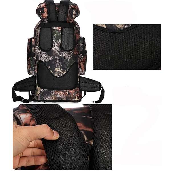 JG20375522 Camouflage Camping/ Hiking Bag 80cm x 50cm