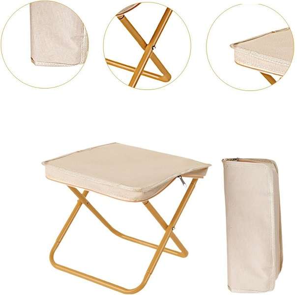 JG20375604 Outdoor Pencil Case Folding Camping Stool 28cm