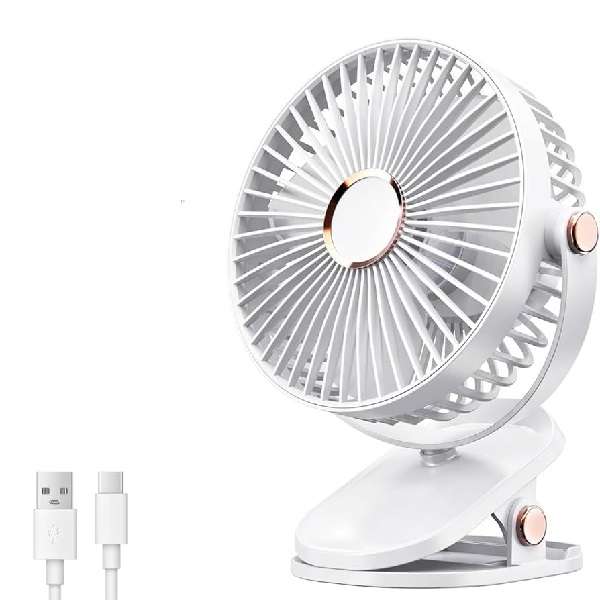MY-7482Rechargeable Clip On Fan 5 Speed Mode
