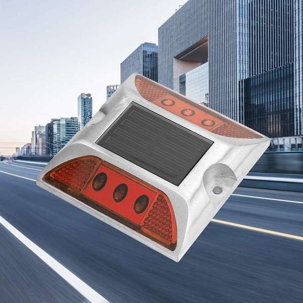 JG689 Solar Aluminum LED Road Stud Yellow