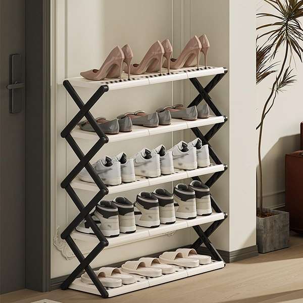 6797-5 Easy 5 Tier Collapsible Shoe Rack