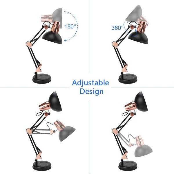 JG20375469 Foldable Classic Vintage Architect Desk Lamp Shade  JG810B