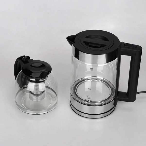 Raf R.7898 Cordless1500W Electric 2L Kettle With 800ml Teapot