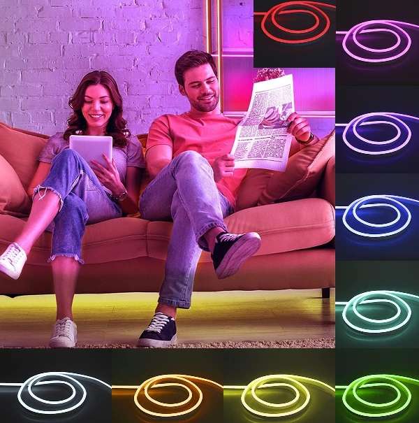 Aerbes AB-Z1103 50M RGB LED Strip Light 12V 2835 RGB-SMD FN-918
