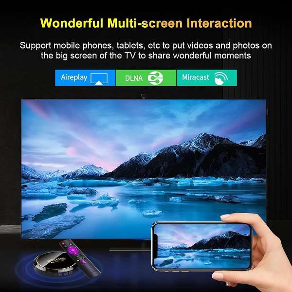 JG20375544 G96Max Android 13.0 TV Box With Hey Google 8K 2gb+16gb