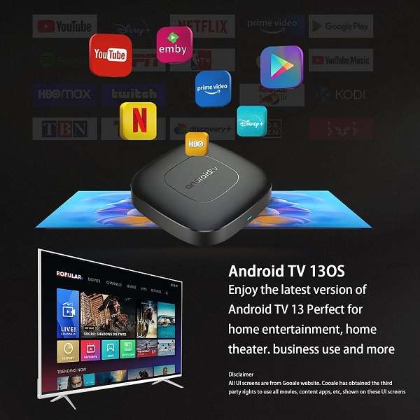 JG20375539 4K Streaming Onn TV Box