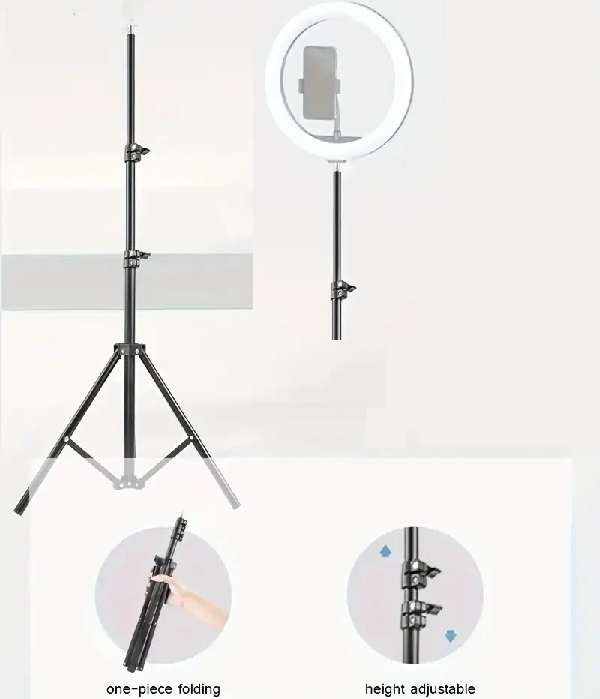 Aerbes AB-ZJ67 2.1M  Professional Ring Light Stand