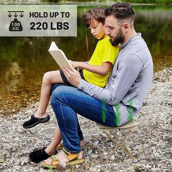 JG20375604 Outdoor Pencil Case Folding Camping Stool 28cm