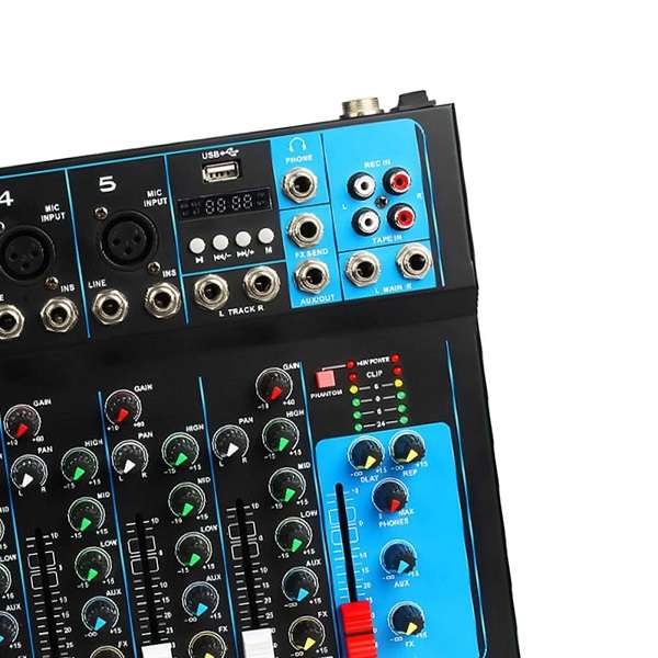 JG20375456 DJ 7 Channel Audio Sound Mixing  Console