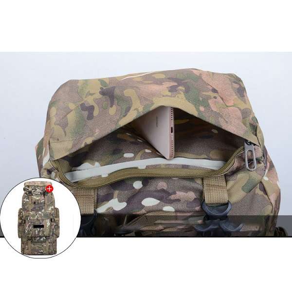 JG20375526 Camouflage Camping/ Hiking Bag 70cm x 45cm