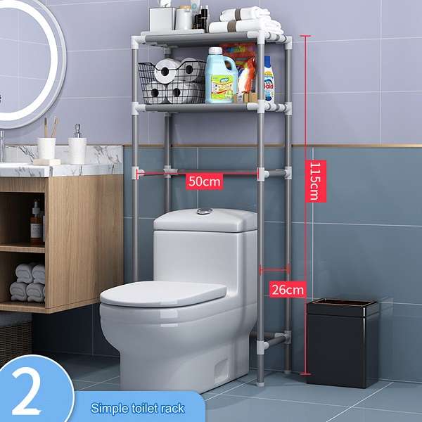 JG20375327 115cm Simple Toilet Storage Rack