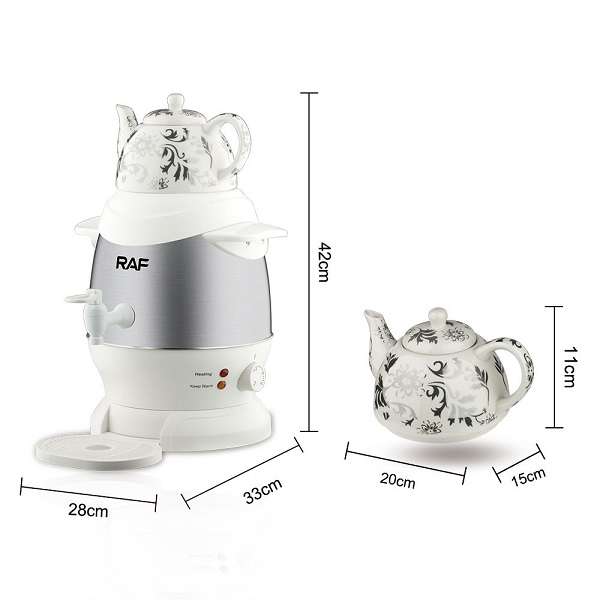 Raf R.7115 Electric Samovar With Mini Tea Pot