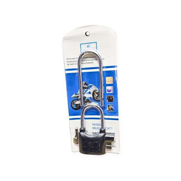 JG769 110 DBA Anti Theft Siren Security Alarm Movement Shock Sensor Lock