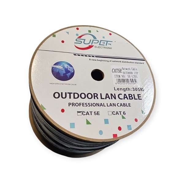 SE-L201 CAT5E Network Cable Outdoor UTP 305M