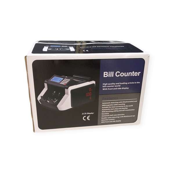 JG20375621 Money Counter Al-6000 UV/Mg Detector LCD Display Note Counting Machine
