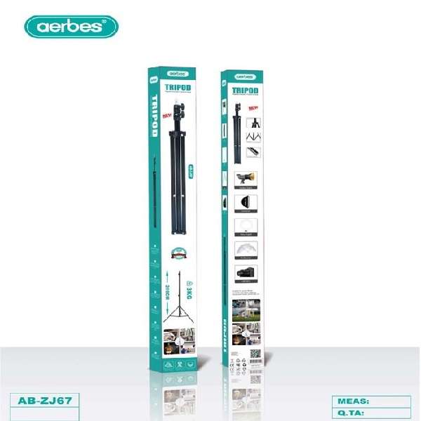 Aerbes AB-ZJ67 2.1M  Professional Ring Light Stand