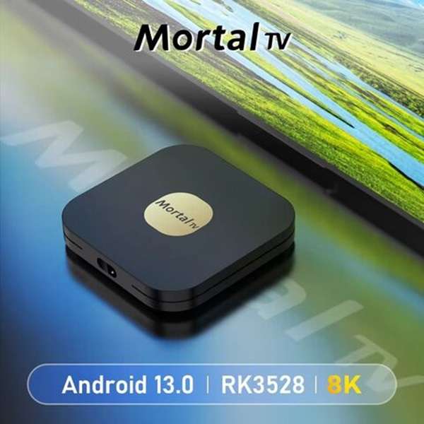 JG20375545 Mortal TV Android 13.0 TV Box with Hey  Google 8K 2gb+16gb