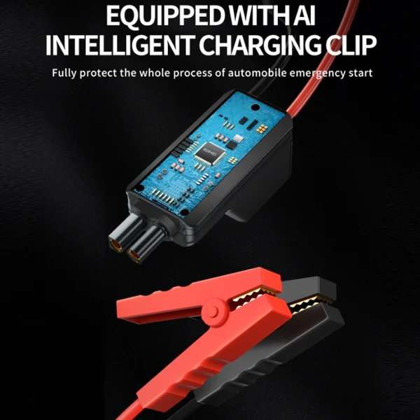 JG20375533 12V Portable Rechargeable Tyre Pump 180psi With Battery Clips JG819