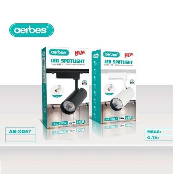 Aerbes AB-XD57 30W LED Spotlight Positive White Light