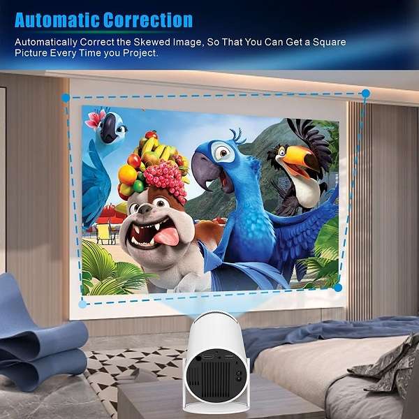 HY300  Smart LED Projector With Remote Control