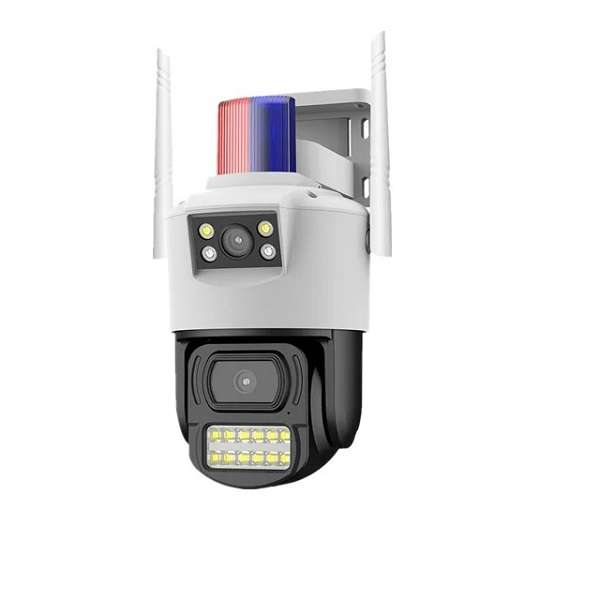 JG20375626 Dual Lens Night Vision Outdoor 4G Camera With V380 Pro App