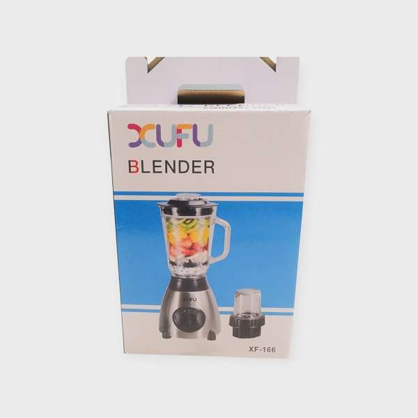 XUFU XF-166   2 IN 1 Blender Ice Crusher Stainless  Steel