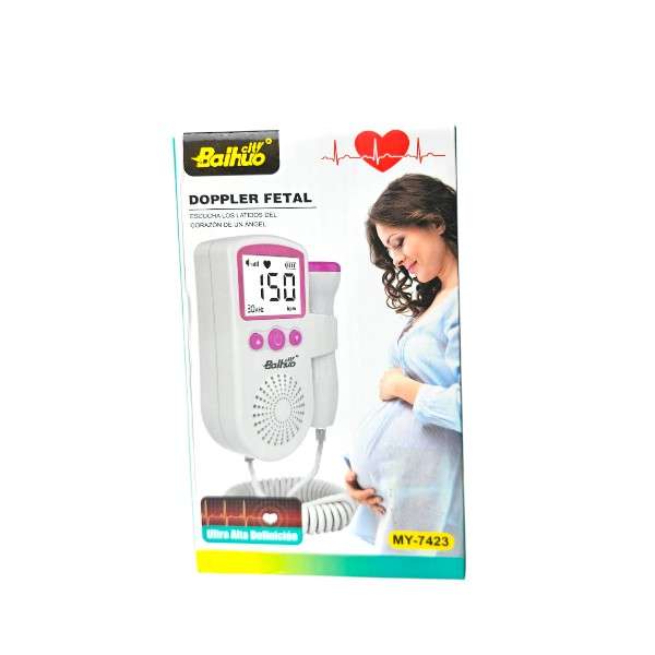 Baihuo MY-7423 Portable Doppler Fetal Heart Monitor Baby Heartbeat Tracking For At Home