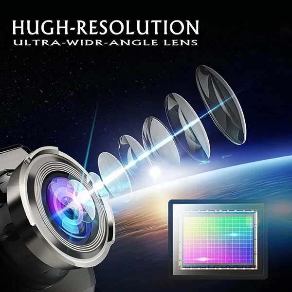 Aerbes AB-Q611 In-Vehicle Camera High-Definition Car Security & Dash Recording