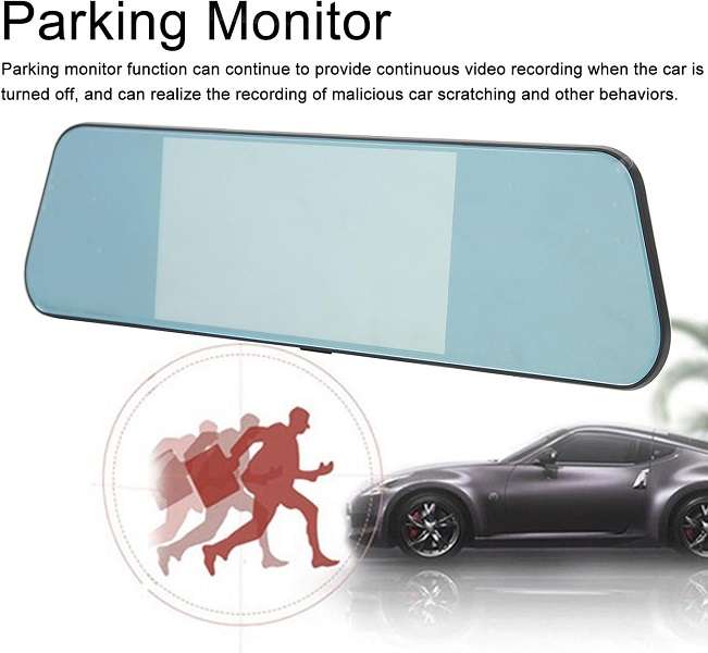 Baihuo MY-7356 DVR Mirror Dash Camera