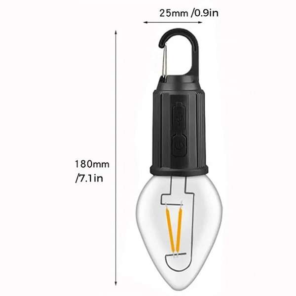 Wolulu AS-32773 Three Gear Hanging Hook Camping Light
