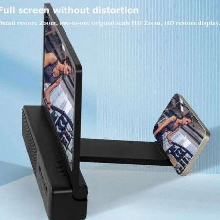 Wolulu AS-50221 11 Phone Screen Magnifier With Bluetooth Speaker 12D