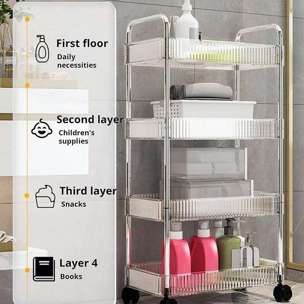 JG20375641 4 Layer Storage Trolley