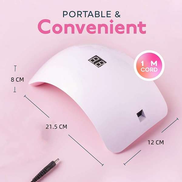 Aerbes AB-MJ05 24W USB UV LED Gel Nail Lamp Dryer With 15 LED