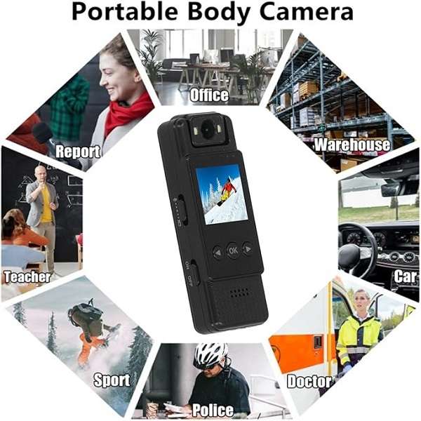 Aerbes AB-SX16 1080P Mini Body Camera