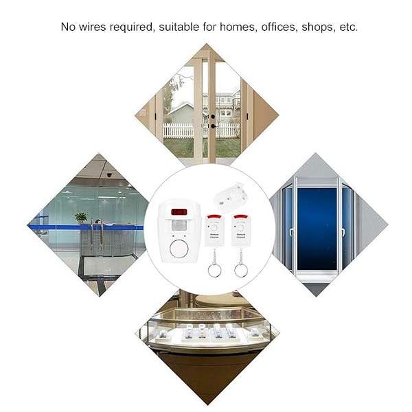 XF000001 Alarm With Motion Sensor 105DB