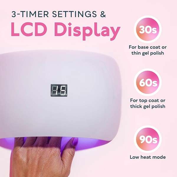 Aerbes AB-MJ05 24W USB UV LED Gel Nail Lamp Dryer With 15 LED
