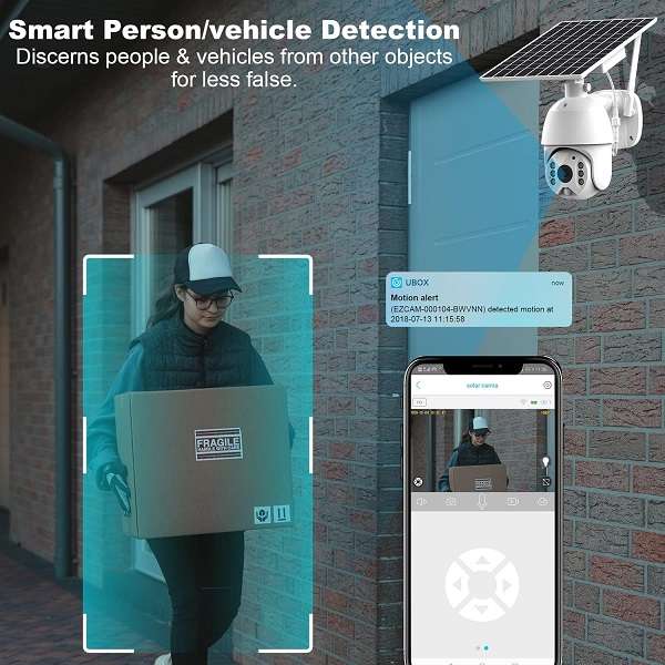 S10-WiFi 7.8W Solar Powered Surveillance Camera With Voice Monitor And PIR