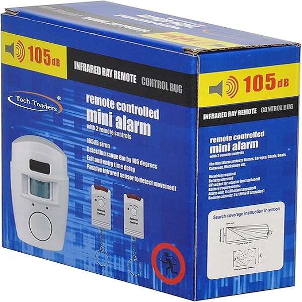 XF000001 Alarm With Motion Sensor 105DB