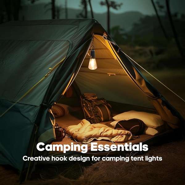 Wolulu AS-32772 3 Gear Hanging Hook Camping Light
