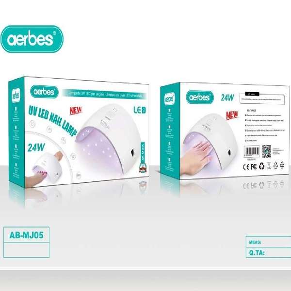 Aerbes AB-MJ05 24W USB UV LED Gel Nail Lamp Dryer With 15 LED