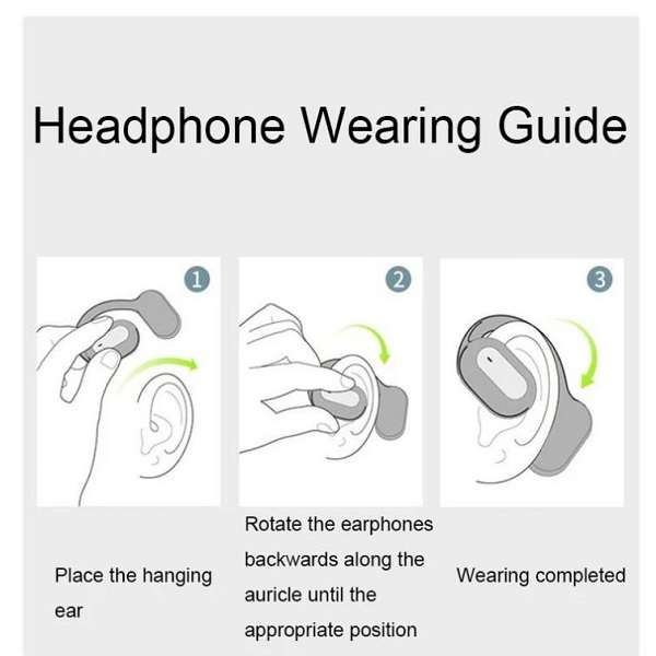 Treqa BT-50 Bone Conduction Bluetooth Single Earphone