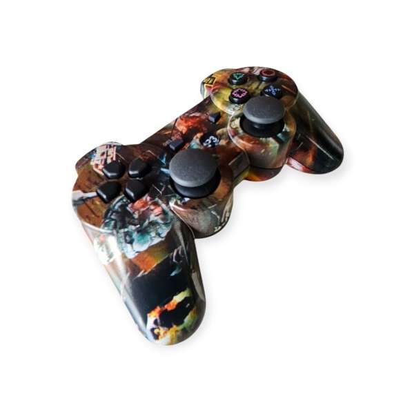 PS3 Wireless Controller  With Pattern Design