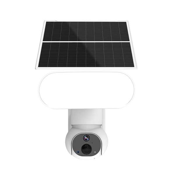 2.4GHz Wifi Solar Powered Camera With Flood Light Ubox App