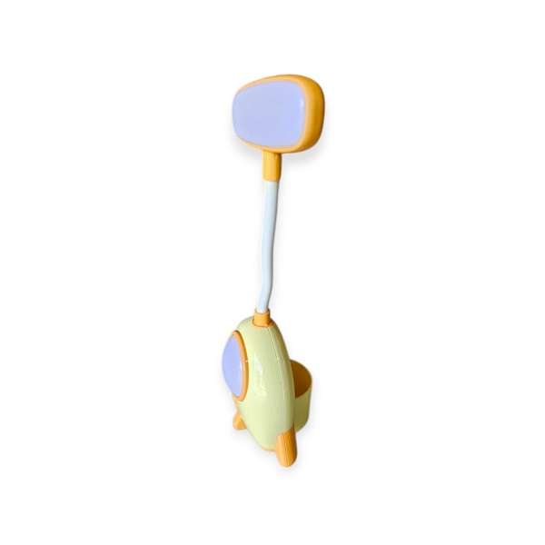 Aerbes AB-TD110  Rechargeable 500mah Space Ship LED Table Lamp with Pen Storage Holder